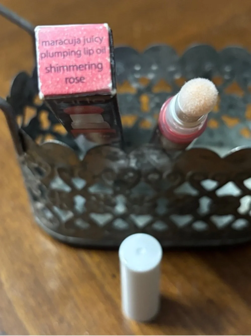 tarte Maracuja Juicy Plumping Lip Oil in Shimmering Rose